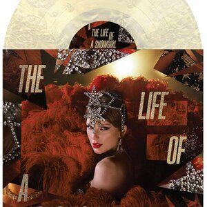 Taylor Swift The Life of a Showgirl The Tiny Bubbles Champagne Vinyl Pearlescent